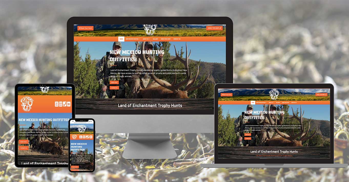 Websites for hunting outfitters